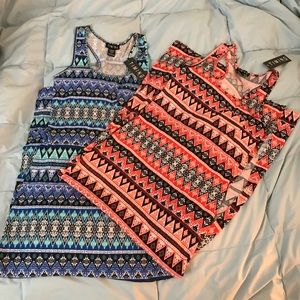 Aztec Print Maxi Dress Bundle